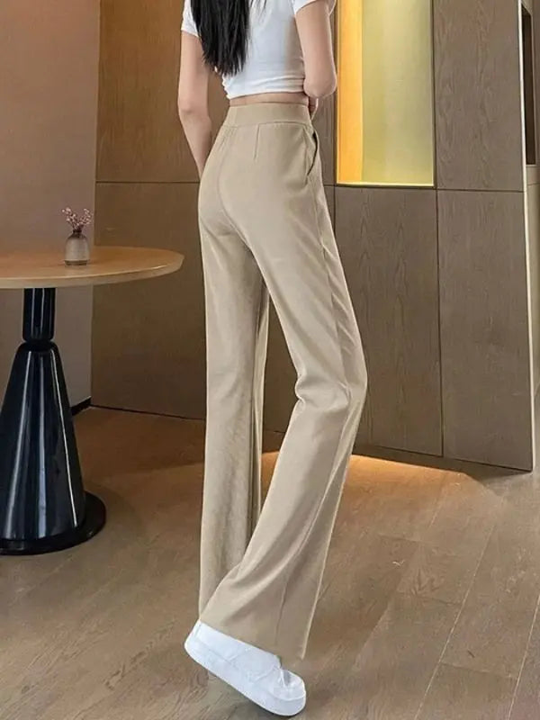 Calça Pantalona Cós Alto - Sarinha Moda Fashion